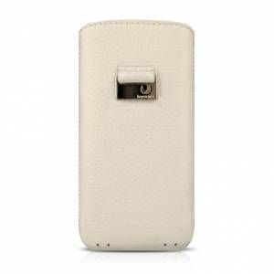Купить чехол-карман Beyzacases Retro Strap для iPhone 5/5S/SE BZ23103 (белый) в интернет магазине