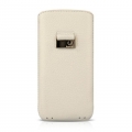 Чехол-карман Beyzacases Retro Strap для iPhone 5/5S/SE BZ23103 (белый)