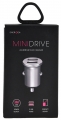 Автозарядка EnergEA АЗУ Mini drive, 2 USB Aluminium 4.8A, Silver (CAR-MD-48S-SLV)