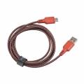 USB кабель EnergEA Nylotough Type-C, Red 1.5 метра (CBL-NT20CA-RED150)