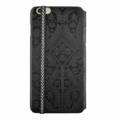 Кожаный чехол книжка для iPhone 6 / 6S Christian Lacroix Paseo Folio Black, CLPSFOIP64N