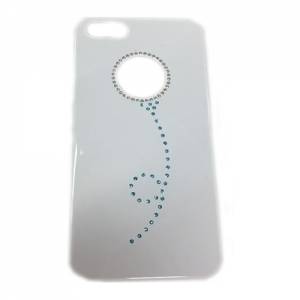 Купить чехол со стразами Swarovski для iPhone 5/5S/SE Belle (белый)