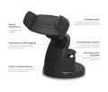 Автодержатель на гелиевой присоске Onetto Car&Desk Mount Easy View 2 (Black)