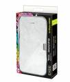 Чехол-аккумулятор с флипом EXEQ для iPhone 5/5S/5C, 2300 мАч, белый (iF03)