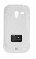 Чехол-аккумулятор EXEQ для Samsung Galaxy S3 mini, 1900 мАч, белый (SC01)