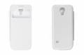 Чехол-аккумулятор с флипом EXEQ для Samsung Galaxy S4 mini, 2200 мАч, белый (SF04)