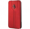 Кожаный чехол с флипом для iPhone 6 / 6S Ferrari Montecarlo Flip, Red (FEMTFLP6RE)