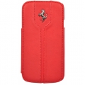 Чехол блокнот Ferrari для Samsung Galaxy S4 Booktype Montecarlo Red FEMTFLBKS4RE красный