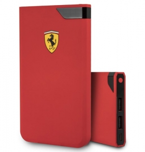 Купить Внешний аккумулятор Ferrari 10000 mAh Rubber Red, FEPBI610RE