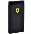 Внешний аккумулятор Ferrari 12000 mAh 2 USB+LED, Black (FEPBI812BK)