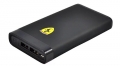 Внешний аккумулятор Ferrari 12000 mAh 2 USB+LED, Black (FEPBI812BK)