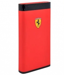 Купить Внешний аккумулятор Ferrari 12000 mAh 2 USB+LED, Red (FEPBI812RE)