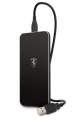 Беспроводное СЗУ Ferrari для смартфонов и планшетов Wireless Glossy Qi charge, Black, FEHWCQYLBK