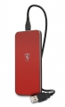 Беспроводное СЗУ Ferrari для смартфонов и планшетов Wireless Glossy Qi charge, Red, FEHWCQYLRE