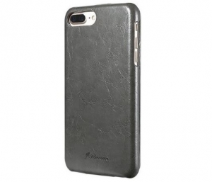 Купить Кожаный чехол с флипом для iPhone 6/6S Floveme Leather Flip Case (Grey)