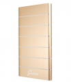 Внешний аккумулятор GUESS 5000 mAh Aluminium Stripes Gold (GUPBALSTGO)
