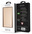 Внешний аккумулятор GUESS 5000 mAh Aluminium Stripes Gold (GUPBALSTGO)