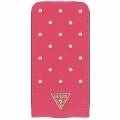 Кожаный чехол с флипом Guess для iPhone 6 / 6S TESSI Flip Coral (GUFLP6STSM)