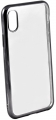 Гелевый прозрачный чехол HANDY Shine (electroplated) для iPhone X, Black (HD-IP8-SHNBLK)