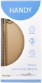Гелевый прозрачный чехол HANDY Shine (electroplated) для iPhone X, Gold (HD-IP8-SHNGLD)