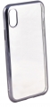 Гелевый прозрачный чехол HANDY Shine (electroplated) для iPhone X, Grey (HD-IP8-SHNGRY)