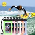 Универсальный водозащитный чехол HAWEEL для iPhone X / 8 / 8 Plus / 8+ / 7 / 6S / 6S Plus / SE / 5S / 5 / Samsung Galaxy, Huawei, Xiaomi, LG, HTC и др. с ремешком на руку (розовый)