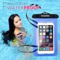 Универсальный водозащитный чехол HAWEEL для iPhone X / 7 / 8 / 8 Plus / 8+ / 6S / 6S Plus / SE / 5S / 5 / Samsung Galaxy с держателем на руку (голубой)
