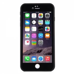 Купить водозащитный силиконовый чехол Haweel для iPhone 6 / 6S из двух частей (Black)