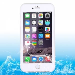 Купить Водозащитный силиконовый чехол Haweel для iPhone 6 / 6S из двух частей (White)