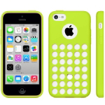 Купить чехол накладка Hollow Dot TPU Case для iPhone 5C (зеленый) в интернет магазине