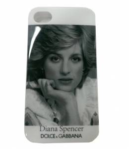 Купить Чехол накладка Dolce&Gabbana для iPhone SE / 5S / 5 Diana Spencer онлайн online интернет-магазин