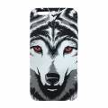 Чехол накладка Luxo для iPhone 6/6S "Белый волк" с покрытием Soft Touch