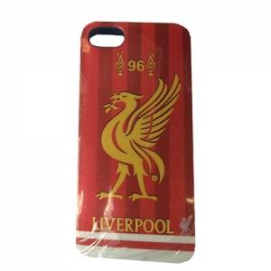 Купить гелевый чехол накладка FC Liverpool для iPhone 5/5S Football Club символика Ливерпуль