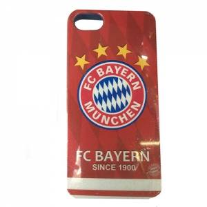 Купить гелевый чехол накладка FC Bayern для iPhone SE / 5S / 5 Football Club символика Бавария