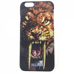 Купить чехол накладка Luxo для iPhone 6 "Саблезубый тигр" с покрытием Soft Touch