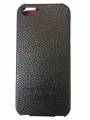 Кожаный чехол блокнот Classic для iPhone 5/5S/SE с вертикальным флипом (черный)