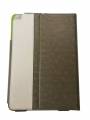 Кожаный чехол книжка для iPad mini 2 / 3 Nuoku Smart case (серый)