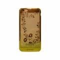 Гелевый чехол со стразами для iPhone 6 / 6S RayOut Monsoon Gold с цветами