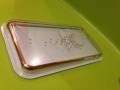 Прозрачный гелевый чехол со стразами для iPhone 6 / 6S Starfall Gold "Комета"