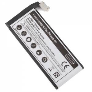 Усиленный аккумулятор для iPhone 4 Li-Pol 1800 mAh 3.7V с инструментами