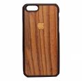 Деревянный чехол JustWood для iPhone 7 (тёмное дерево), с логотипом Apple