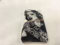 Пластиковый чехол накладка для iPhone 5 / 5S с Marilyn Monroe (Мерлин Монро)