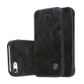 Кожаный чехол книжка для iPhone SE / 5 / 5S Nillkin QIN Series Business Style с разъемами для карточек
