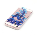 Прозрачный гелевый чехол для iPhone SE/5S/5 с бабочками
