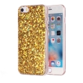 Мерцающий гелевый чехол с блестками для iPhone SE / 5 / 5S Glitter Powder (Gold) 