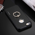 Защитный чехол для iPhone 5/5S/SE с кольцом Motomo Ring комбинированный Metal + TPU (Black)