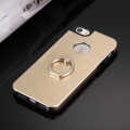Защитный чехол для iPhone 5/5S/SE с кольцом Motomo Ring комбинированный Metal + TPU (Gold)