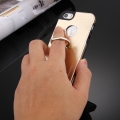 Защитный чехол для iPhone 5/5S/SE с кольцом Motomo Ring комбинированный Metal + TPU (Gold)