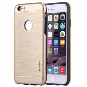 Купить противоударный чехол Motomo для iPhone 6 / 6S New Magnet Series (Gold)