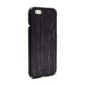 Деревянный чехол для iPhone 6S / 6 с металлическим бампером Showkoo Black Ice